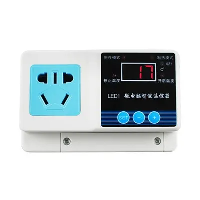 Pluging numérique dans la prise de thermostat